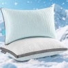 Cooling memory foam pillows