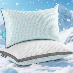 Cooling memory foam pillows