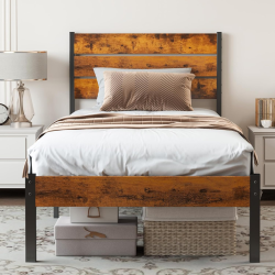 Twin Metal Platform Bed Frame