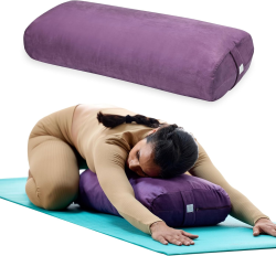 Restorative yoga bolster pillow